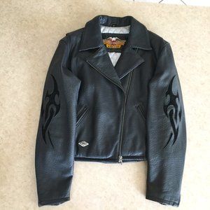Harley Davidson Leather Jacket Sz Medium